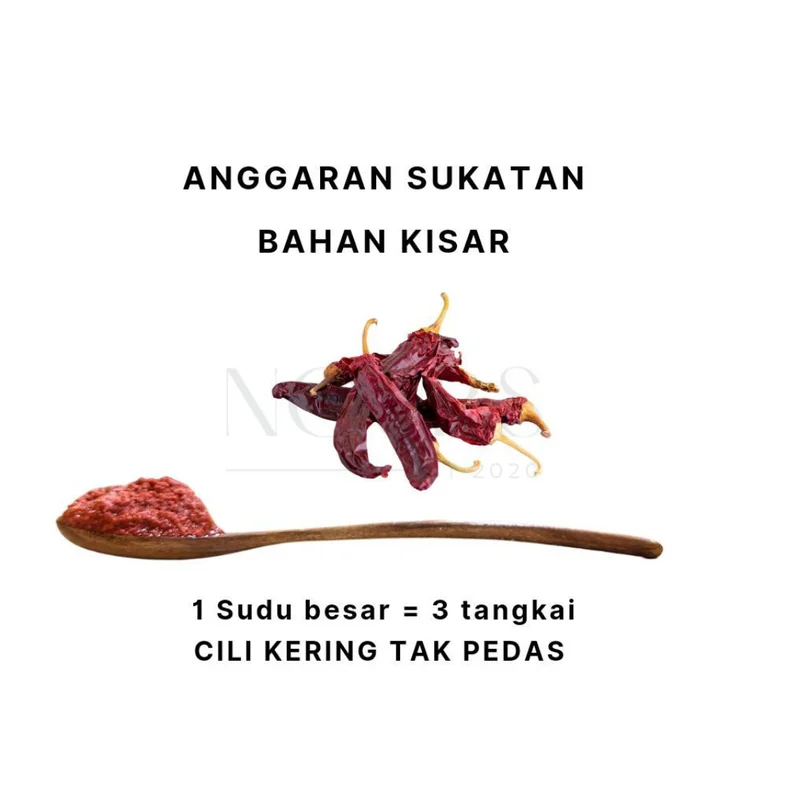 CILI KERING TAK PEDAS / NON SPICY DRIED CHILI - Image 6